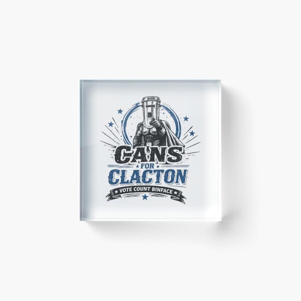 Item preview, Cans For Clacton  Count Binface Election Parody designed and sold by avaletgozzo.