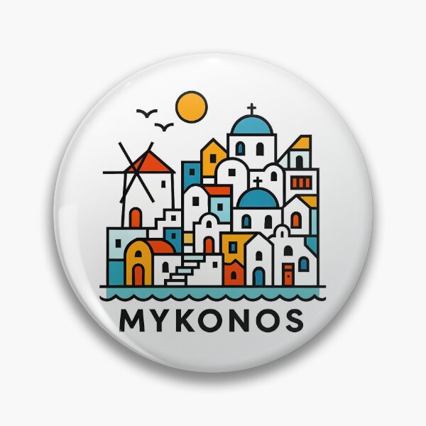 Item preview, Mykonos Greece designed and sold by OzzFrequency.