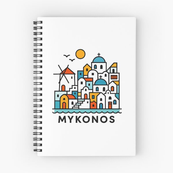Item preview, Mykonos Greece designed and sold by OzzFrequency.