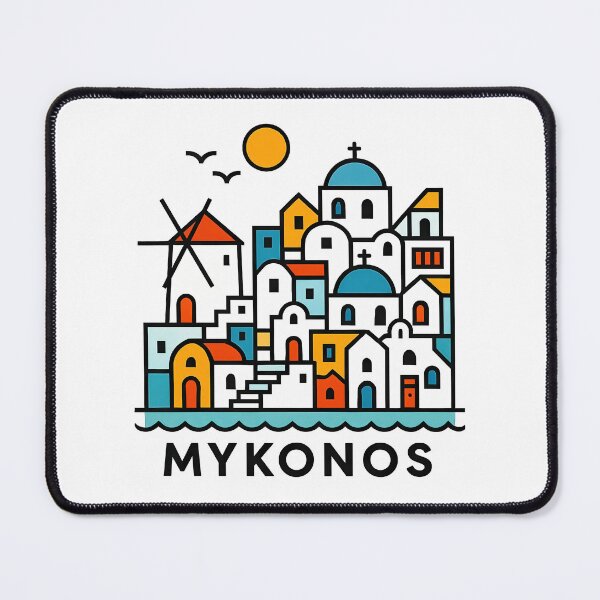 Item preview, Mykonos Greece designed and sold by OzzFrequency.