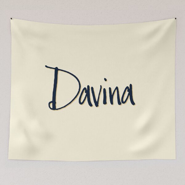 Item preview, DAVINA personalized type design designed and sold by CharlottePlaceArt.
