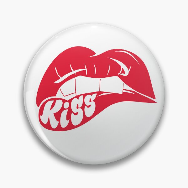 Item preview, Kiss Lips Bandage Graphic Design designed and sold by The secret storage room.