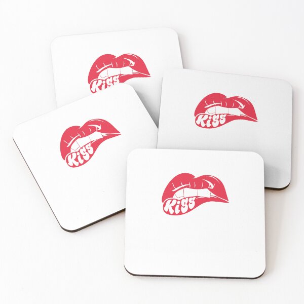 Item preview, Kiss Lips Bandage Graphic Design designed and sold by The secret storage room.