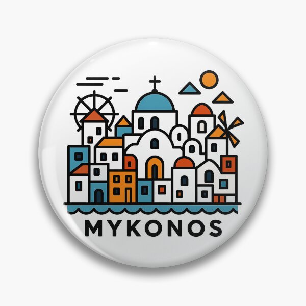Item preview, Mykonos Greece designed and sold by OzzFrequency.