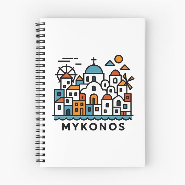 Item preview, Mykonos Greece designed and sold by OzzFrequency.