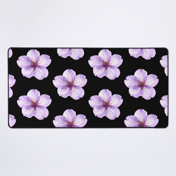Item preview, Purple Cherry Blossom Floral with Self-Love Quote Pattern designed and sold by Jyoti-Quotes.
