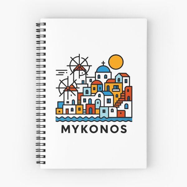 Item preview, Mykonos Greece designed and sold by OzzFrequency.