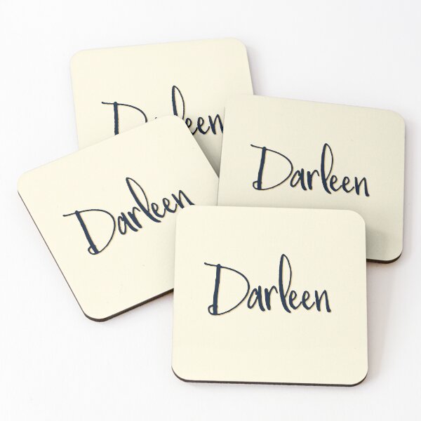 Item preview, DARLEEN personalized type design designed and sold by CharlottePlaceArt.