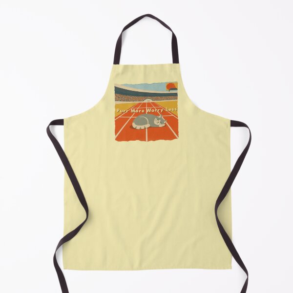 Item preview, Purr More, Worry Less designed and sold by TeeHee Puns.
