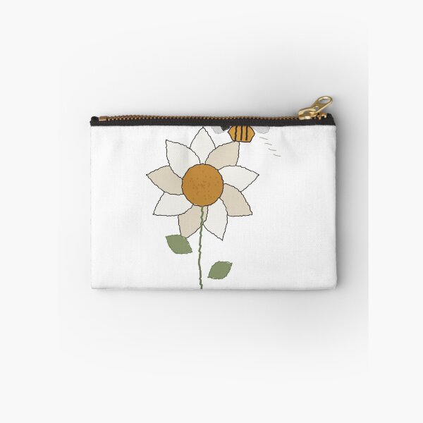 Item preview, Sunflower And Bee Botanical Art Print designed and sold by QuirkyCartel.