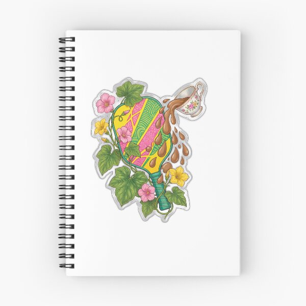 Item preview, Pickleball Spilling Tea Botanical Paddle designed and sold by ryanguas.