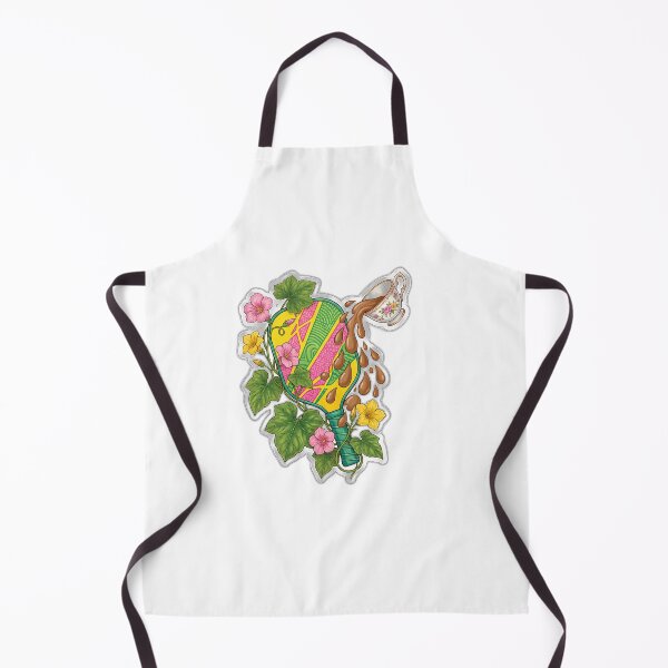 Item preview, Pickleball Spilling Tea Botanical Paddle designed and sold by ryanguas.