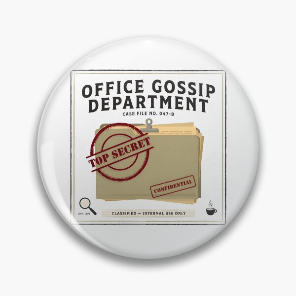 Item preview, Office Gossip Department Conspiracy Board Funny Office Humor designed and sold by Fitswear.