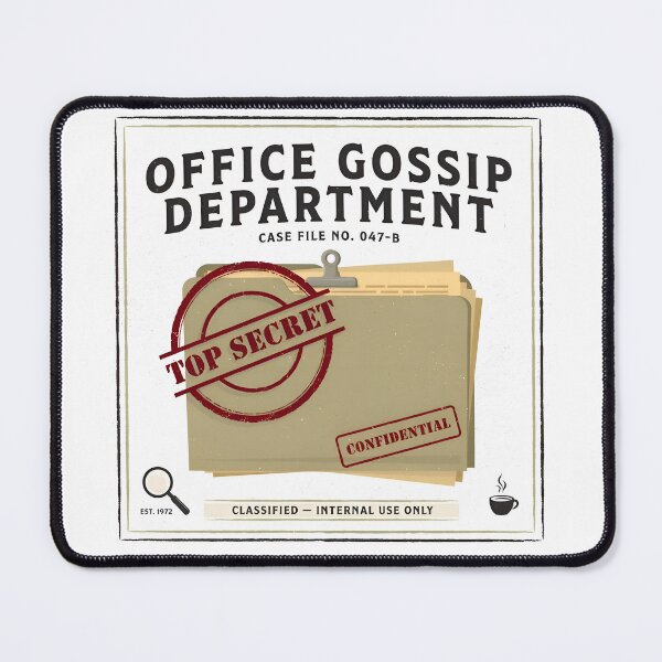 Item preview, Office Gossip Department Conspiracy Board Funny Office Humor designed and sold by Fitswear.