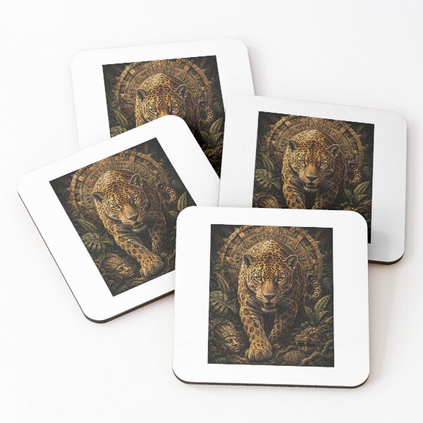 Item preview, Mexican Ancestral Jaguar – Guardian of the Sacred Jungle designed and sold by JuanDiegoAyala.