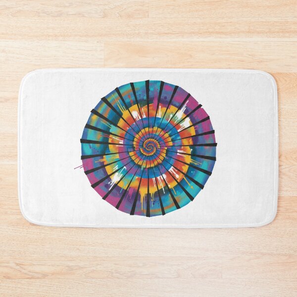 Item preview, Geometric Sacred Spiral | Colorful Optical Art Vortex designed and sold by Dzblack.