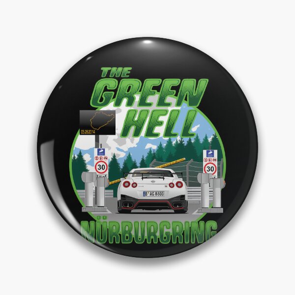 Item preview, Profile In An Entrance Lane Below Big Green Words designed and sold by BareNature.