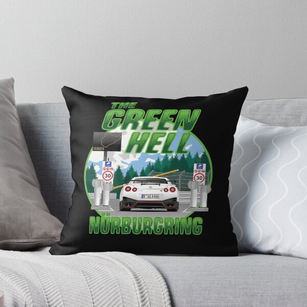 Item preview, Profile In An Entrance Lane Below Big Green Words designed and sold by BareNature.