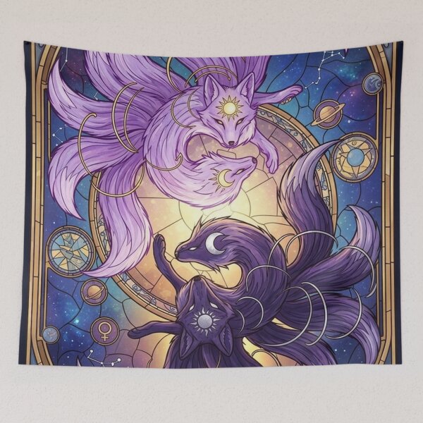 Item preview, Calestial Yin Yang Nouveau art designed and sold by emmawashington.