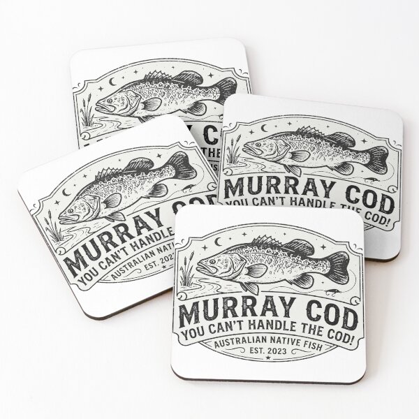 Item preview, Murray Cod You Can't Handle The Cod Fishing Crew Pun designed and sold by Yellowriversss.