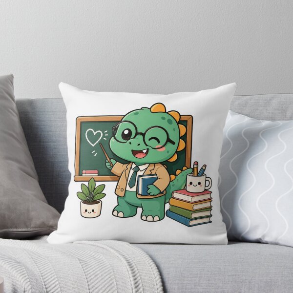 Item preview, Cute Kawaii Dinosaur Teacher | Funny Classroom Dino | Back to School Teacher Gift  designed and sold by Pixanova.
