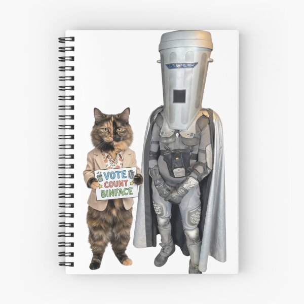 Item preview, Vote Count Binface with Campaign Cat – Funny Political Satire Design designed and sold by Palette & Hue.