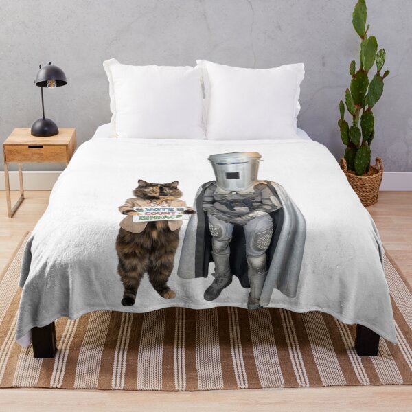Item preview, Vote Count Binface with Campaign Cat – Funny Political Satire Design designed and sold by Palette & Hue.