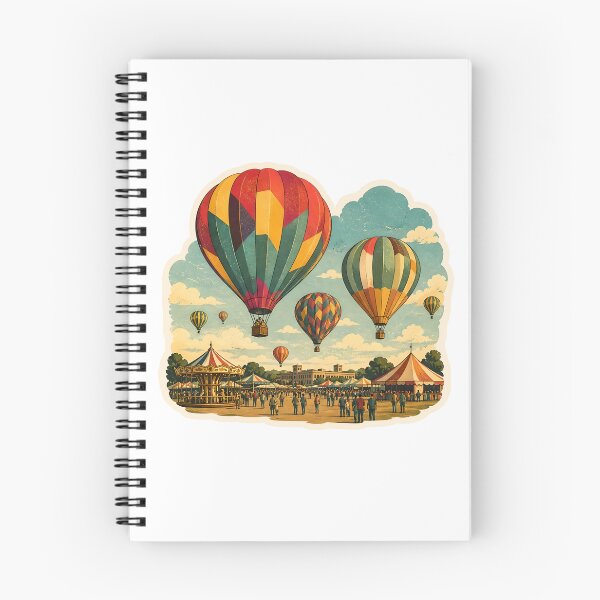 Item preview, Indianola Balloon Festival Watercolor designed and sold by ChemicalXShop.