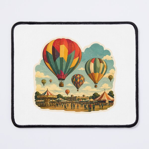 Item preview, Indianola Balloon Festival Watercolor designed and sold by ChemicalXShop.