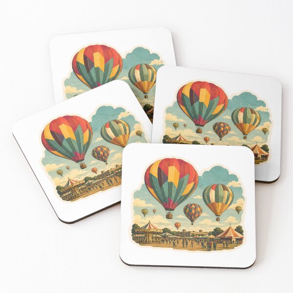 Item preview, Indianola Balloon Festival Watercolor designed and sold by ChemicalXShop.