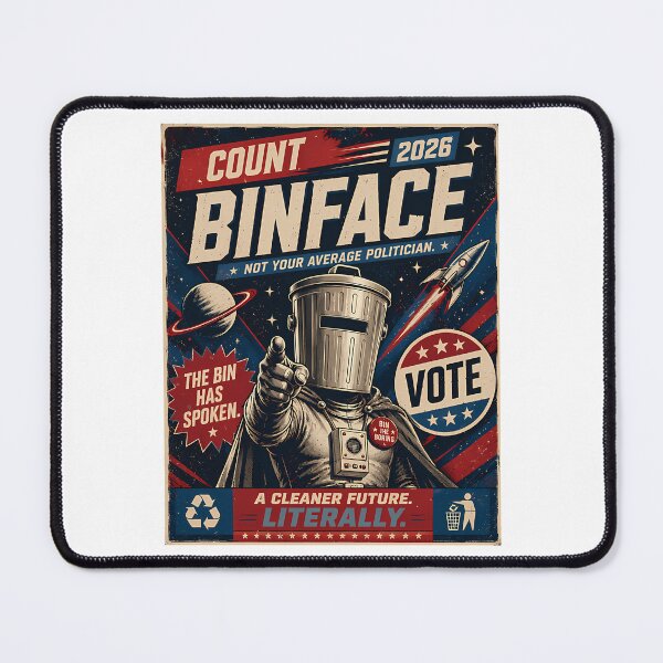Item preview, Count Binface designed and sold by avaletgozzo.