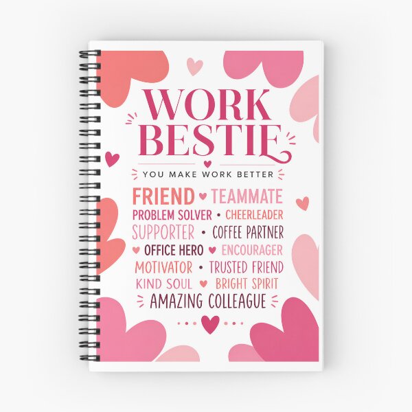 Item preview, Work Bestie Appreciation Card | Birthday Card for Coworker | Thank You Colleague Card designed and sold by Aesthetic-Avenue.