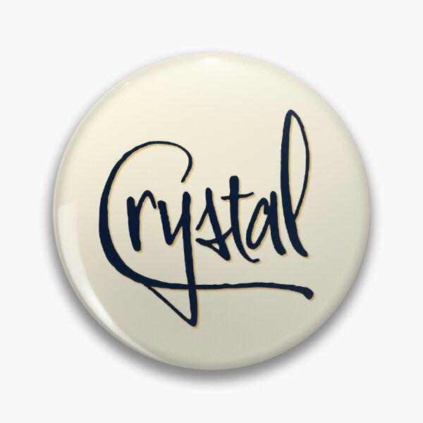 Item preview, CRYSTAL personalized type design designed and sold by CharlottePlaceArt.