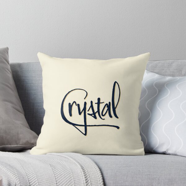 Item preview, CRYSTAL personalized type design designed and sold by CharlottePlaceArt.