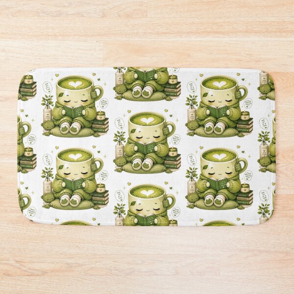 Item preview, Cozy Reading Cup Kawaii Sticker designed and sold by StickersHul.