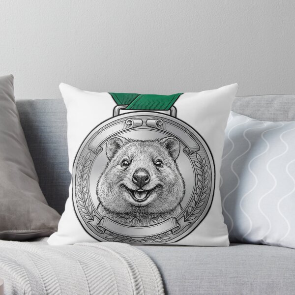 Item preview, Second Place Enthusiast Happy Quokka Medal designed and sold by ryanguas.