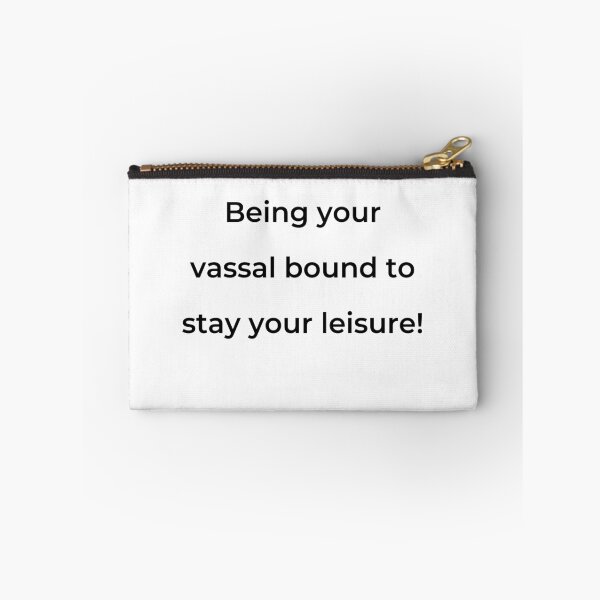 Item preview, “Being your vassal bound to stay your leisure!” - print black designed and sold by ariksworld.