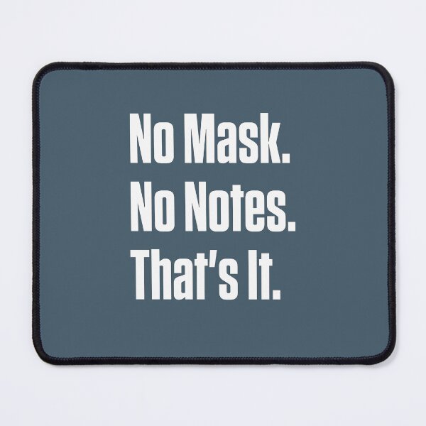 Item preview, No Mask No Notes Neurodivergent Unmasking Pride designed and sold by Notty DOT.