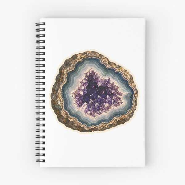 Item preview, Iowa Geode Stone Watercolor designed and sold by ChemicalXShop.