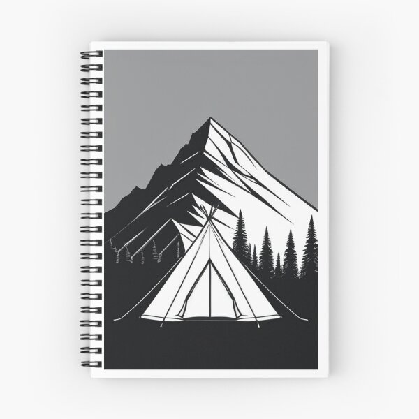 Item preview, Art - Stylized Native American Tent, North American Landscape designed and sold by Reverso-Design.
