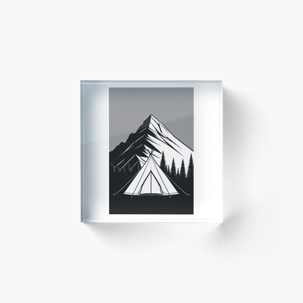 Vista previa del artículo con la obra «Bloque acrílico», diseñado y vendido por Reverso-Design.