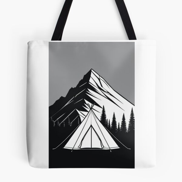 Item preview, Art - Stylized Native American Tent, North American Landscape designed and sold by Reverso-Design.