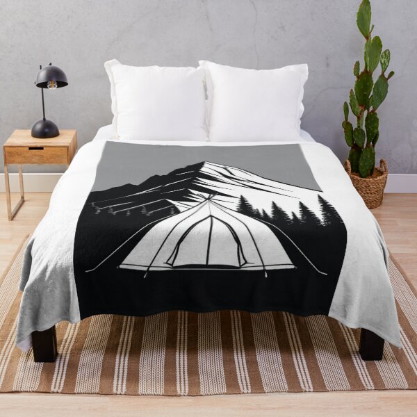 Artikelvorschau, Art - Stylized Native American Tent, North American Landscape entworfen und verkauft von Reverso-Design.