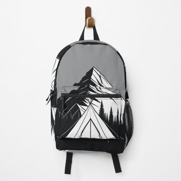 Artikelvorschau, Art - Stylized Native American Tent, North American Landscape entworfen und verkauft von Reverso-Design.