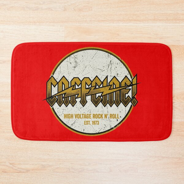 Item preview, Caffeine High Voltage Rock and Roll Funny Coffee Band Parody designed and sold by AdyKurniawan.