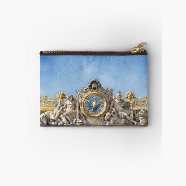 Item preview, Royal Clock of Versailles — Baroque Facade Watercolor designed and sold by M.ALK.Watercolor.