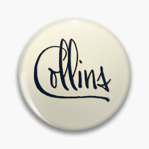 Item preview, COLLINS personalized type design designed and sold by CharlottePlaceArt.