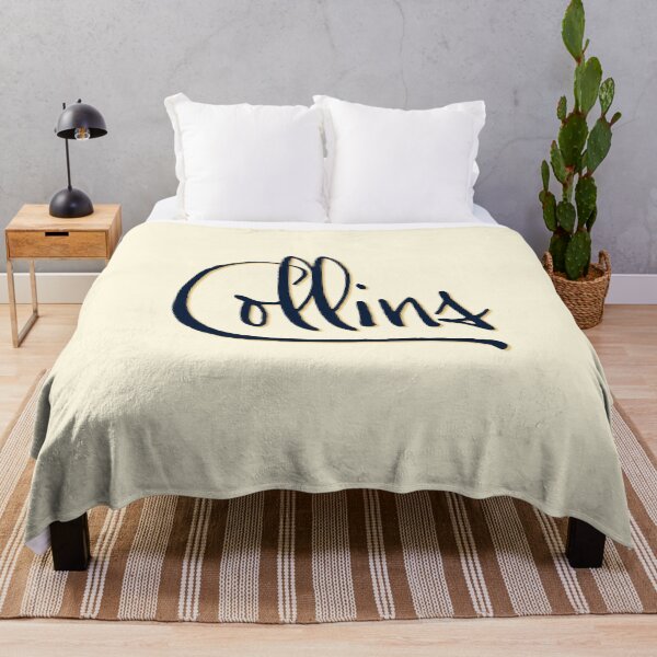 Item preview, COLLINS personalized type design designed and sold by CharlottePlaceArt.