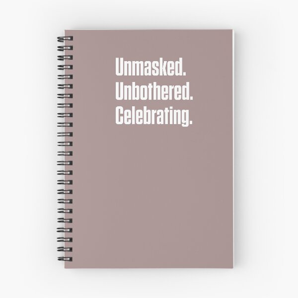 Item preview, Unmasked Unbothered Celebrating Neurodivergent Pride designed and sold by Notty DOT.