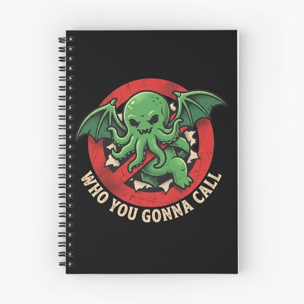 Item preview, Cthulhu Who You Gonna Call Funny Lovecraft Parody designed and sold by AdyKurniawan.